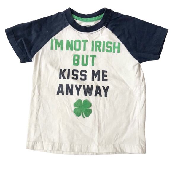 Carter's St Patrick's Day Tee Size 2T - Picture 1 of 6